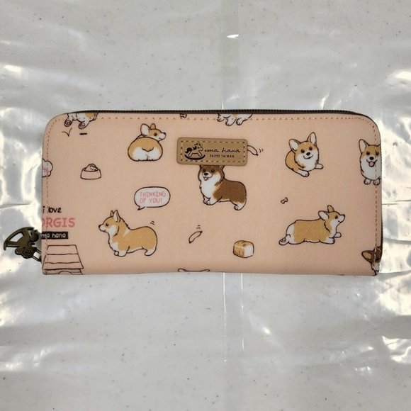 Waterproof Corgi Long Wallet Fits Phone & Bills - Picture 9 of 16